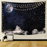 Lofaris Earth Galaxy Still Life Landscape Family Wall Tapestry